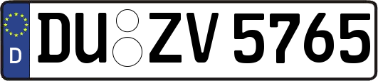 DU-ZV5765