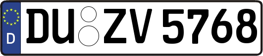 DU-ZV5768