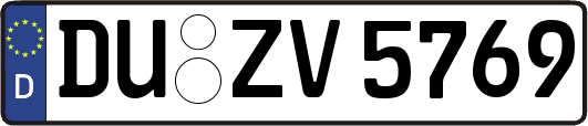 DU-ZV5769