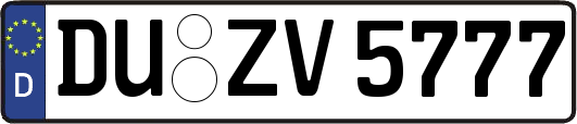 DU-ZV5777
