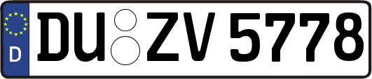 DU-ZV5778