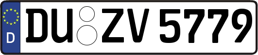 DU-ZV5779
