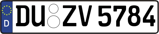 DU-ZV5784