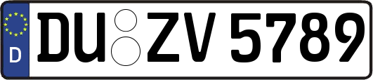 DU-ZV5789