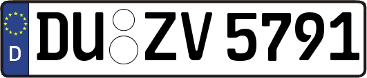 DU-ZV5791