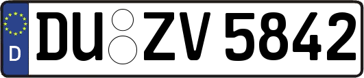 DU-ZV5842
