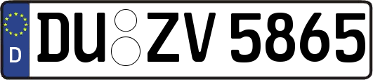 DU-ZV5865