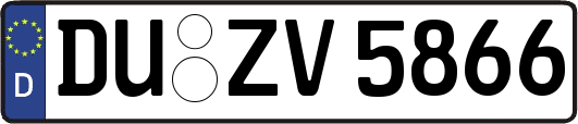 DU-ZV5866
