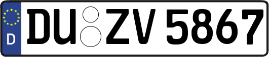 DU-ZV5867