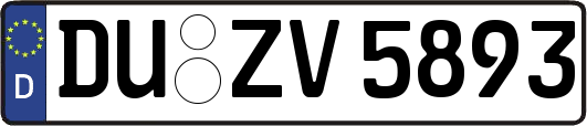 DU-ZV5893