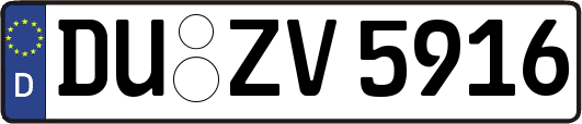 DU-ZV5916