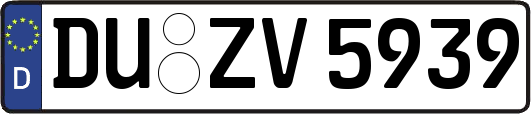 DU-ZV5939