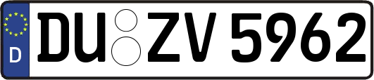 DU-ZV5962