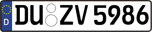 DU-ZV5986