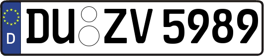 DU-ZV5989