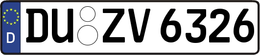 DU-ZV6326