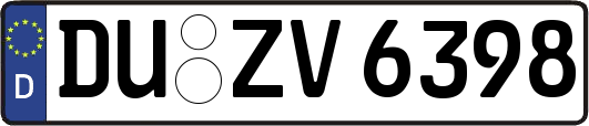 DU-ZV6398