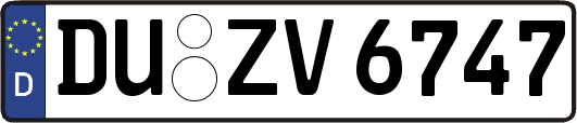 DU-ZV6747
