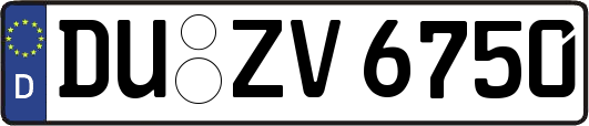 DU-ZV6750