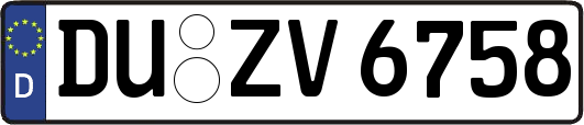 DU-ZV6758