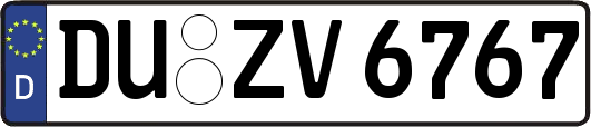 DU-ZV6767