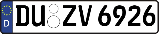 DU-ZV6926