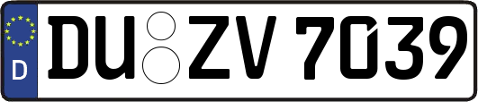 DU-ZV7039