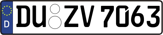 DU-ZV7063