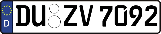 DU-ZV7092