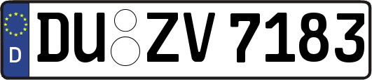 DU-ZV7183