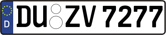 DU-ZV7277