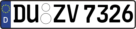 DU-ZV7326