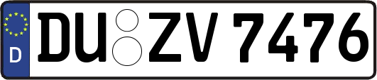 DU-ZV7476