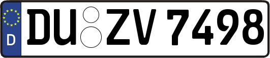 DU-ZV7498