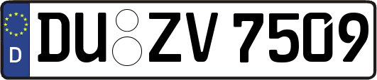 DU-ZV7509