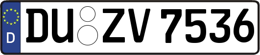 DU-ZV7536
