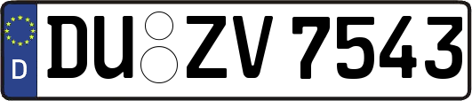 DU-ZV7543