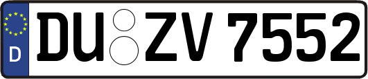 DU-ZV7552