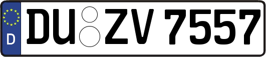 DU-ZV7557