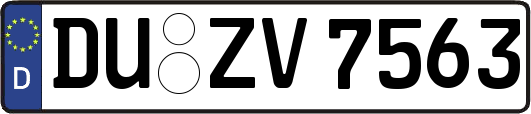 DU-ZV7563