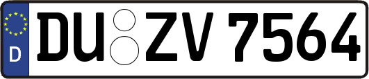 DU-ZV7564