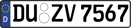 DU-ZV7567