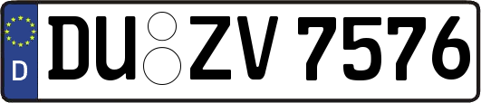 DU-ZV7576