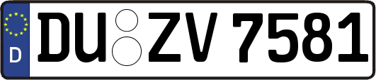 DU-ZV7581