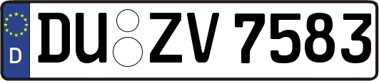 DU-ZV7583