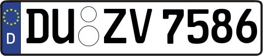 DU-ZV7586