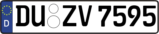 DU-ZV7595