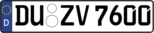 DU-ZV7600