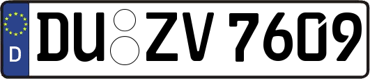 DU-ZV7609