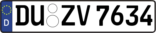 DU-ZV7634